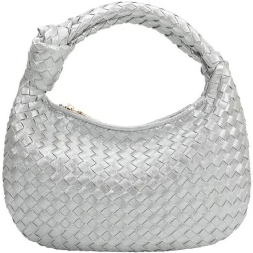 Melie Bianco Drew Silver Bag